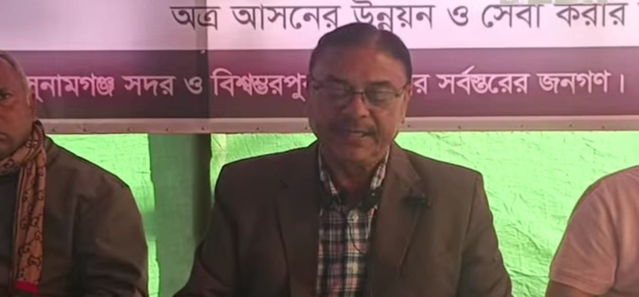 জনদুর্ভোগ এড়াতে নির্বাচনী শেষ মিছিল স্থগিত করলেন দেওয়ান জয়নুল জাকেরীন।