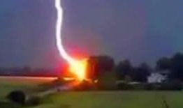 ধর্মপাশায় বজ্রপাতে এক বয়স্ক মহিলার মৃত্যু