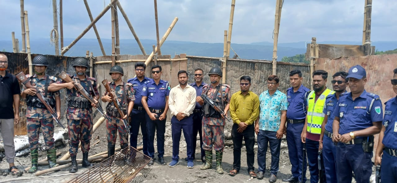 জাফলংয়ে টাস্কফোর্সের অভিযান