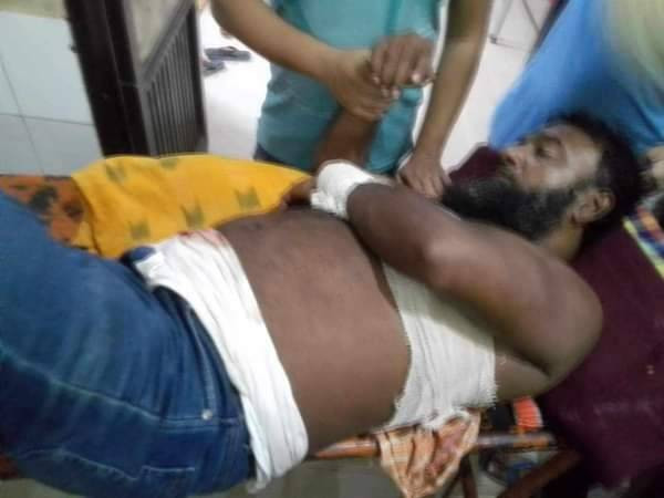 আওয়ামীলীগের ক্যাডার বাহিনীর বিএনপির নেতাকর্মীদের উপর অতর্কিত হামলা