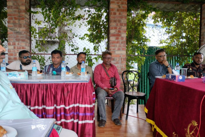 চাঁপাইনবাবগঞ্জে সাংবাদিকদের সাথে বিজিবি’র মতবিনিময়