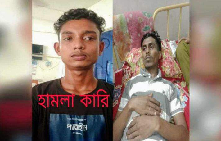 তাহেরপুর বালিকা বিদ্যালয় পরীক্ষা কেন্দ্রে ন-ক-ল দিতে বাধা দেওয়ায় যুবকের উপর হা*ম*লা