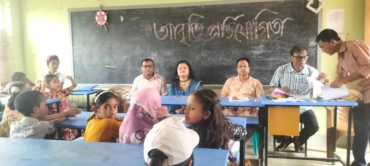 দিরাইয়ে ছাত্রছাত্রীদের অংশগ্রহনে কবিতা আবৃত্তি ও চিত্রাঙ্কন  প্রতিযোগিতা সম্পন্ন