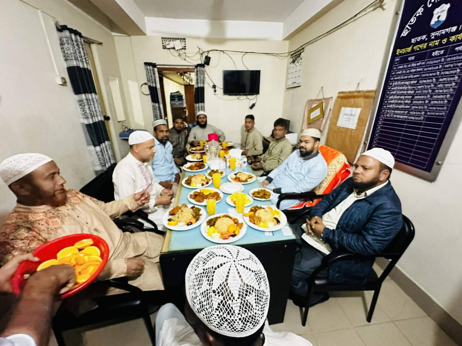 ছাতকে নৌ পুলিশের উদ্যোগে ইফতার ও দোয়া মাহফিল