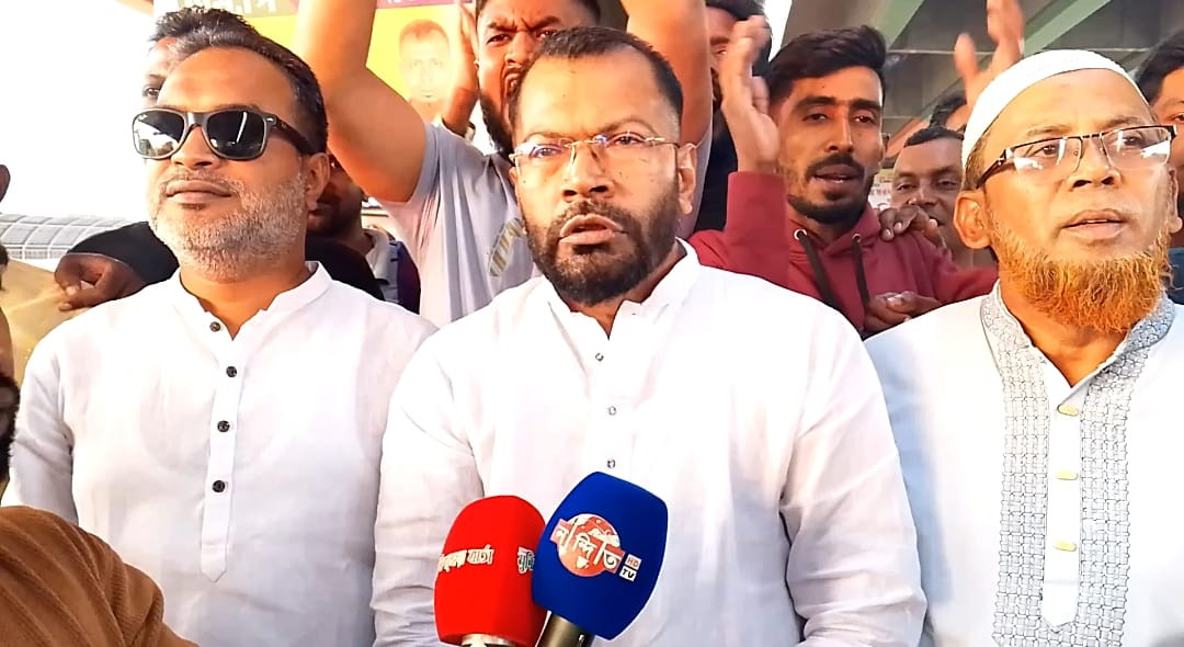 শ্রীনগরে স্বেচ্ছাসেবক দলের কেন্দ্রীয় নেতার সৌজন্য সাক্ষাৎ