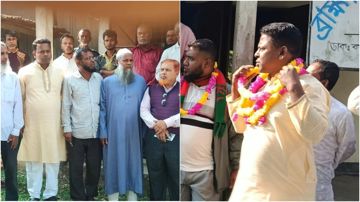 শিক্ষক–শিক্ষার্থীর ভালোবাসায় আবু তাহের স্যার-কে উষ্ণ সংবর্ধনা