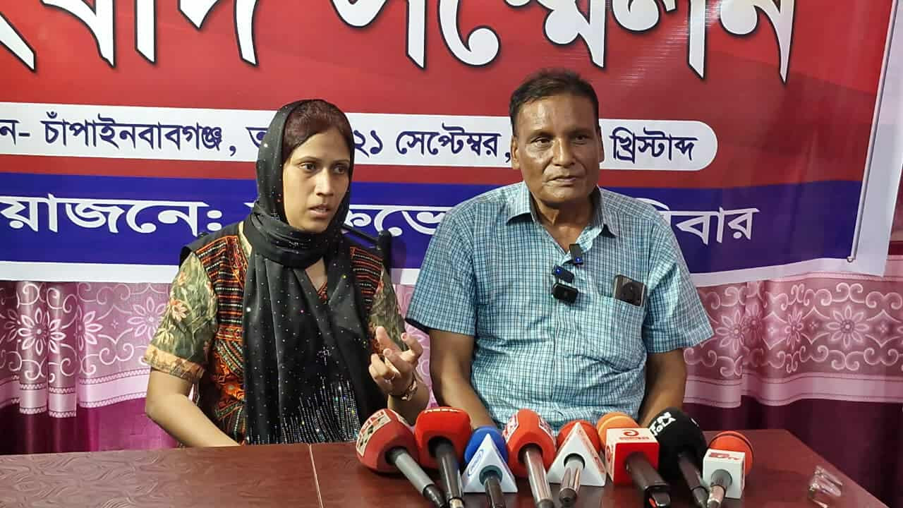 চাঁপাইনবাবগঞ্জে অবসরপ্রাপ্ত বিজিবি কর্মকর্তার বিরুদ্ধে প্রতিবন্ধী মেয়েকে হত্যাচেষ্টার অভিযোগ