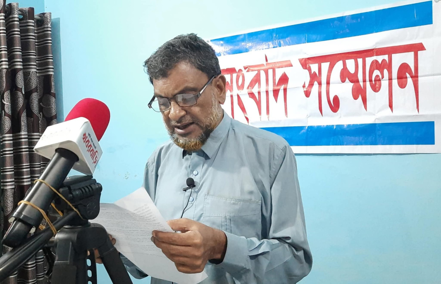 প্রতারণা ও আর্থিক জালিয়াতির অভিযোগে সজীব বেকারী'র প্রতিষ্ঠাতা ব্যবসায়ী গোলাম আজম এর সংবাদ সম্মেলন