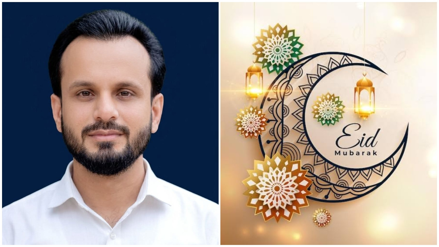 ঈদের শুভেচ্ছা জানিয়েছেন যুবদল নেতা আক্তার হোসেন