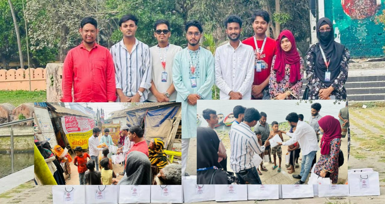 মুন্সীগঞ্জে স্বেচ্ছাসেবী সংস্থার উদ্যোগে সুবিধাবঞ্চিত শিশুদের মাঝে ঈদের পোশাক বিতরণ