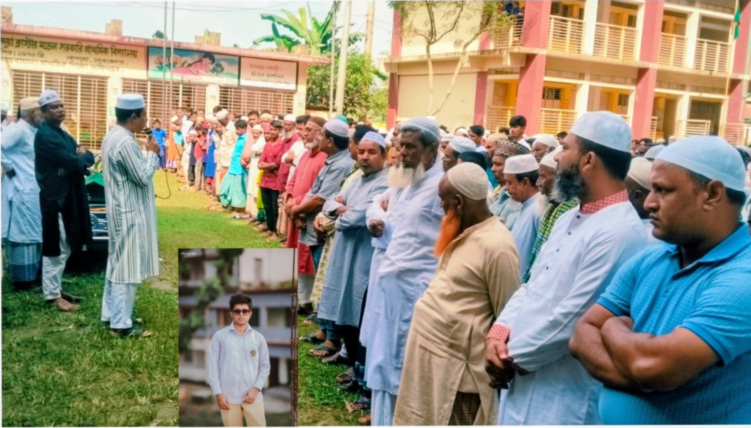 কেন্দুয়ায় বিষপানে কলেজছাত্রের আত্মহত্যা, জানাজা  সম্পন্ন