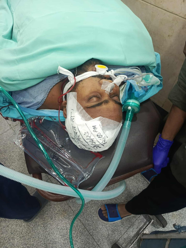 শ্রীনগরে মিমাংসা করতে গিয়ে প্রতিবেশীর আঘাতে যুবক মৃত্যু শয্যায়